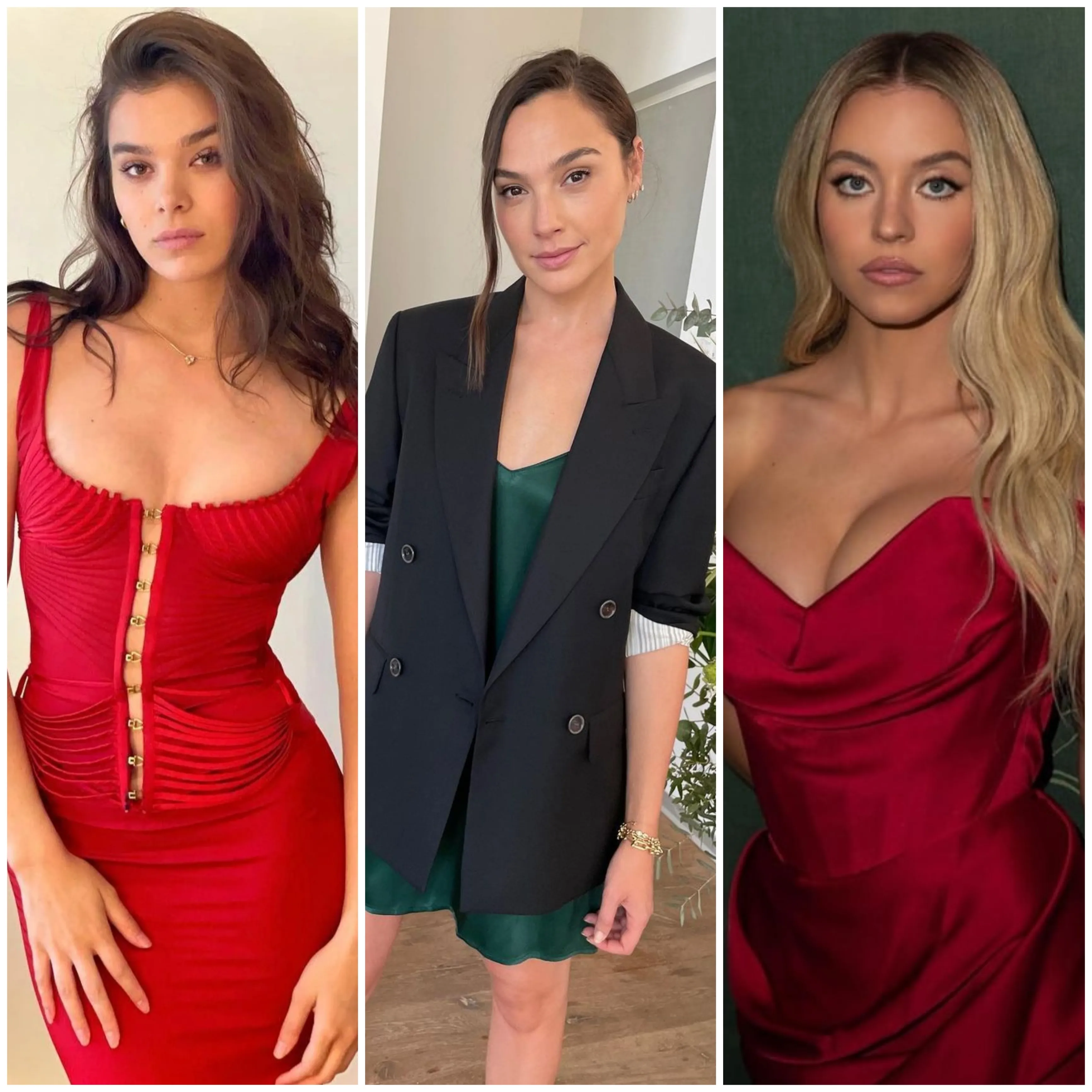Dominated by three beauties- Gal Gadot, Sydney Sweeney & Hailee Steinfield (Edging,Hard CBT,Feminisation, Assplay, Breathplay)
