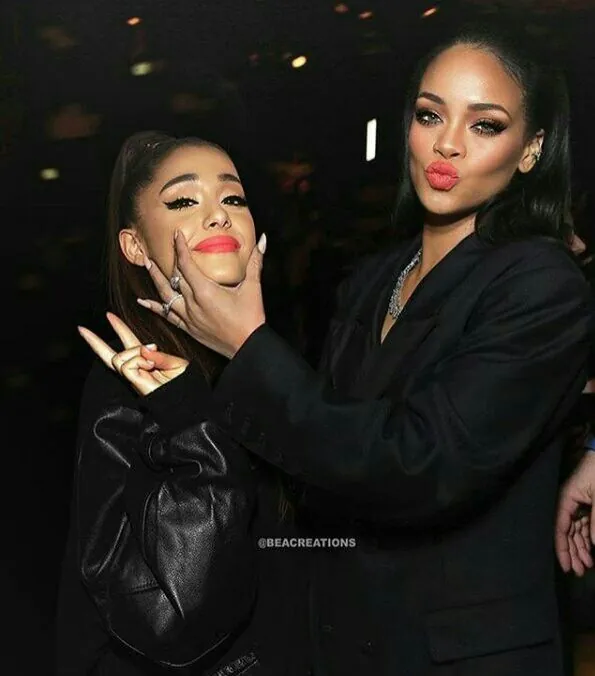Rihanna, Selana Gomez, Ariana fighting to get your dick