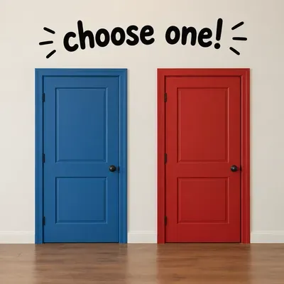 Choose a door!